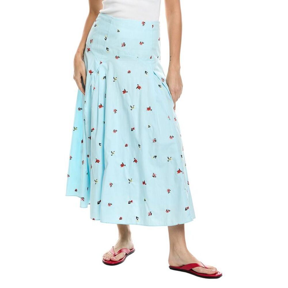 Solid & Striped Womens  The Gael Skirt, Blue
